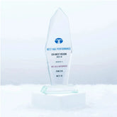 Pure Prestige Glass Trophy